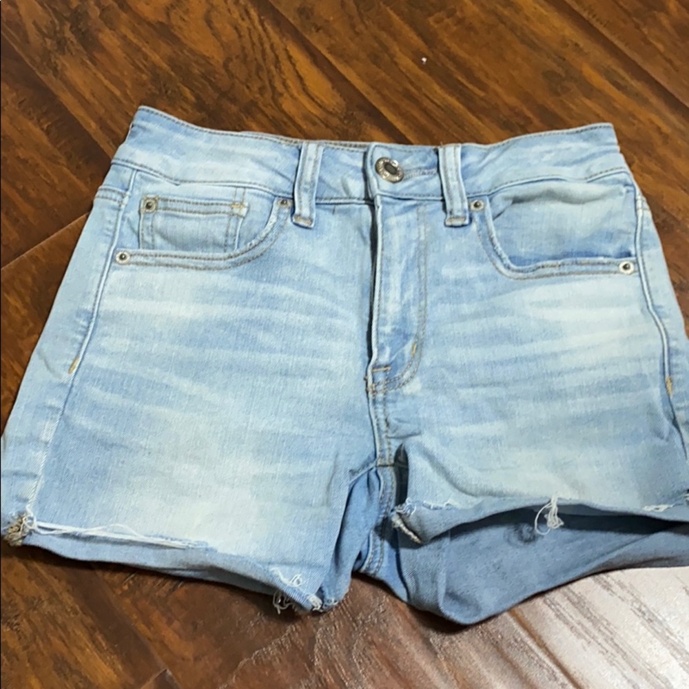 American Eagle Stretch Denim Shorts (2)